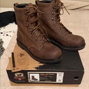 Irish Setter Men's Dark Brown Leather Boots